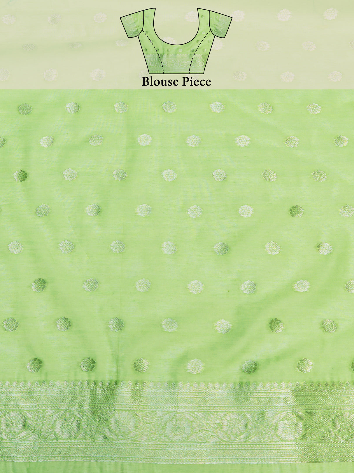 Mimosa Women's Woven Design Banarasi Linen Saree With Blouse Piece : SA00001253LRFREE