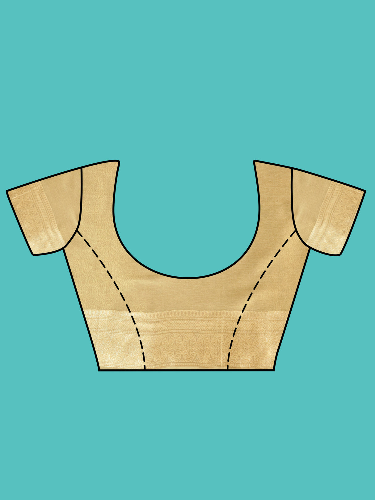 Mimosa Women's Woven Design Banarasi Art Silk Saree With Blouse Piece : SA00001254CKFREE