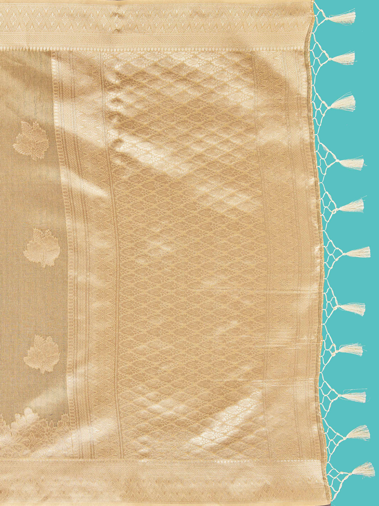 Mimosa Women's Woven Design Banarasi Art Silk Saree With Blouse Piece : SA00001254CKFREE