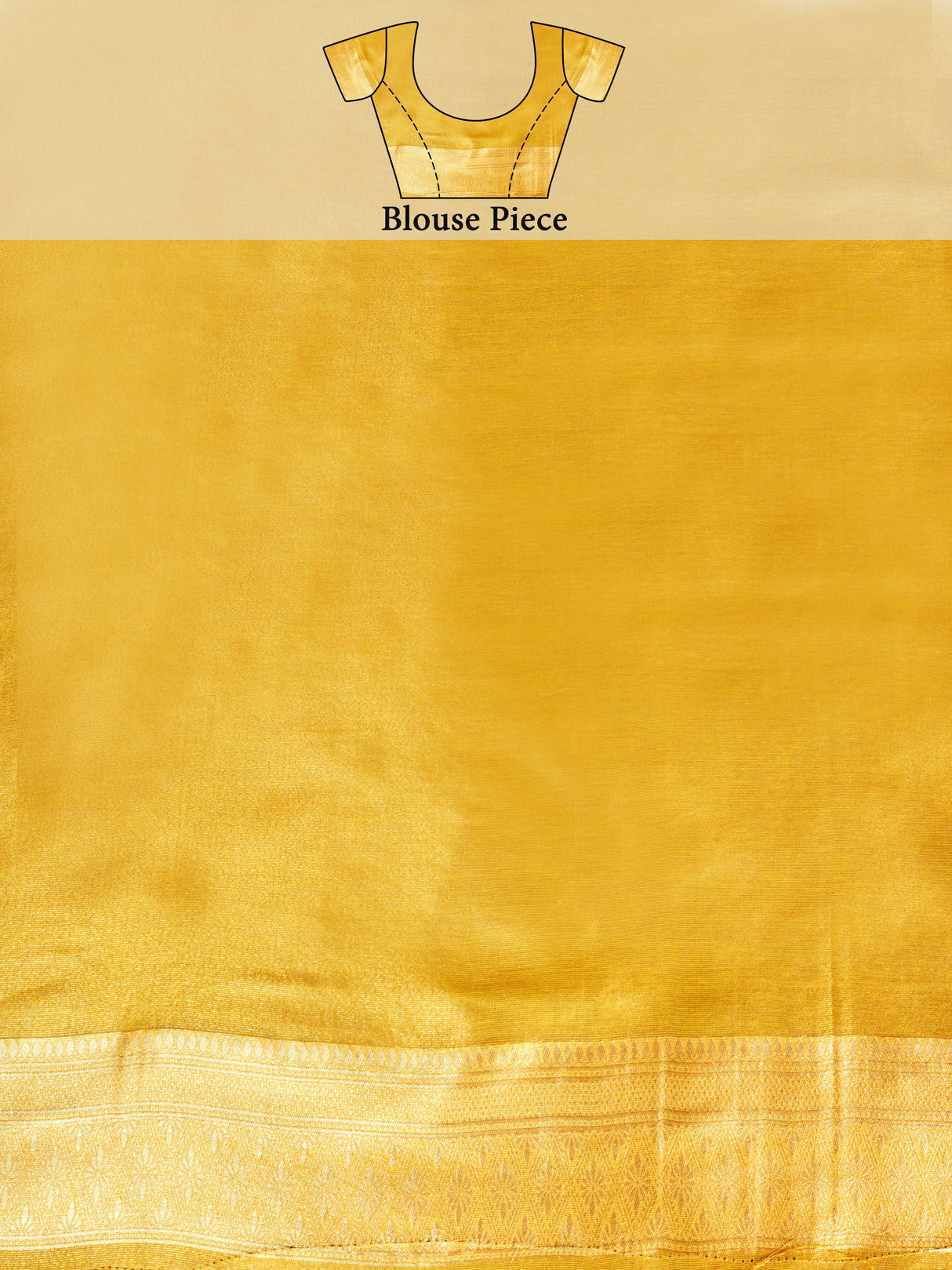 Mimosa Women's Woven Design Banarasi Art Silk Saree With Blouse Piece : SA00001254GDFREE