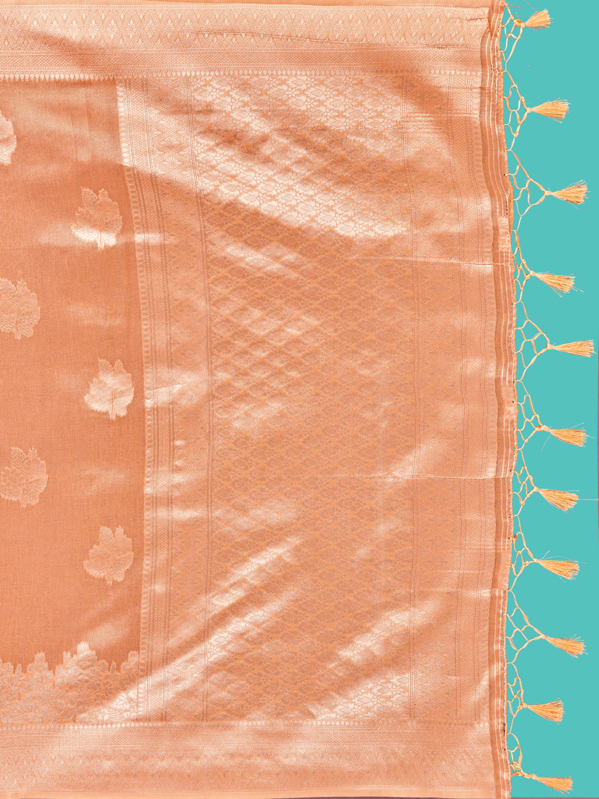 Mimosa Women's Woven Design Banarasi Art Silk Saree With Blouse Piece : SA00001254PCFREE