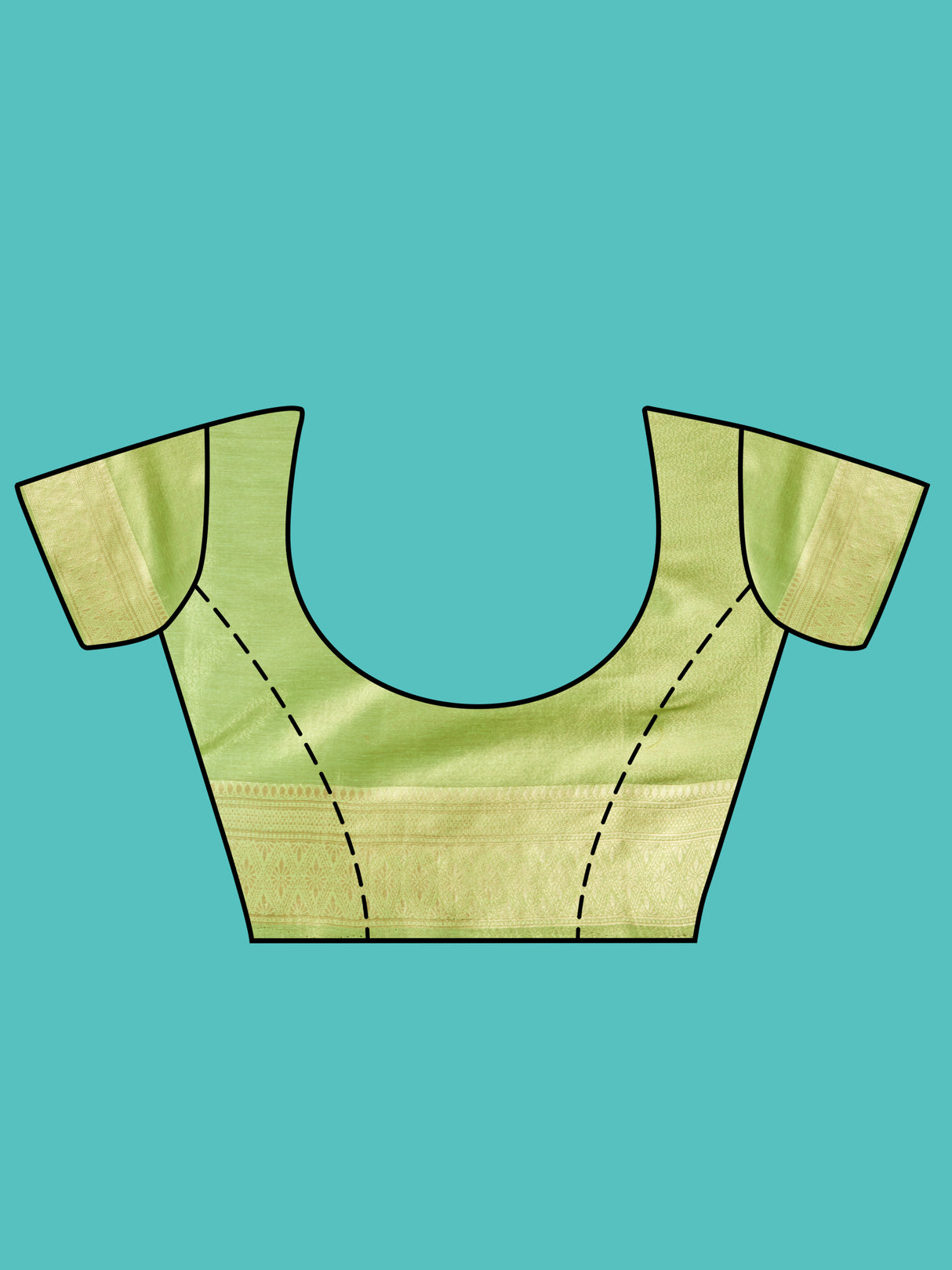 Mimosa Women's Woven Design Banarasi Art Silk Saree With Blouse Piece : SA00001254PSFREE