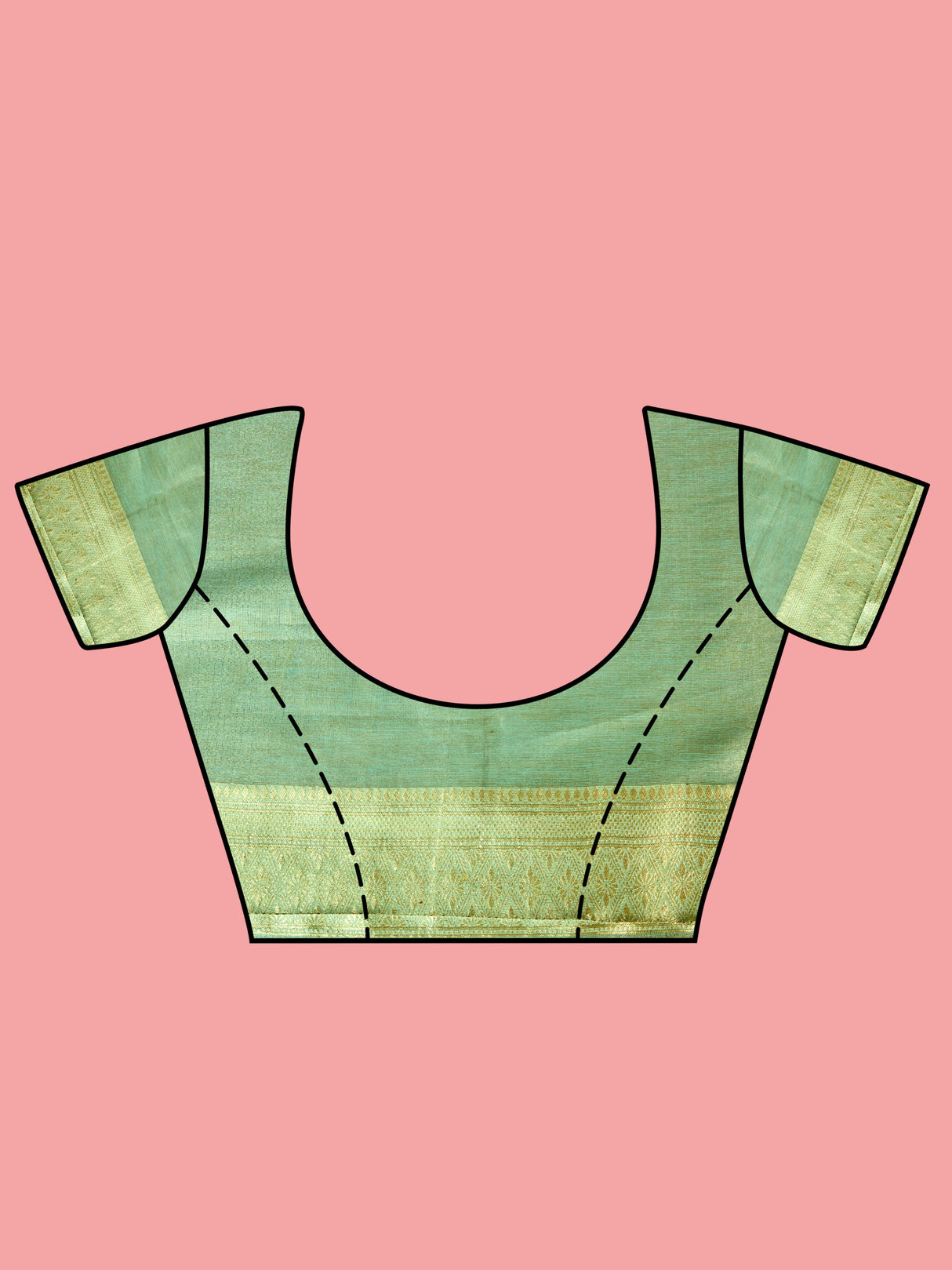 Mimosa Women's Woven Design Banarasi Art Silk Saree With Blouse Piece : SA00001254SFFREE