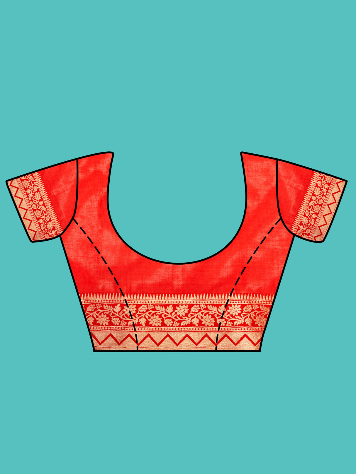 Mimosa Women's Woven Design Kanjivaram Linen Saree With Blouse Piece : SA00001256CKFREE