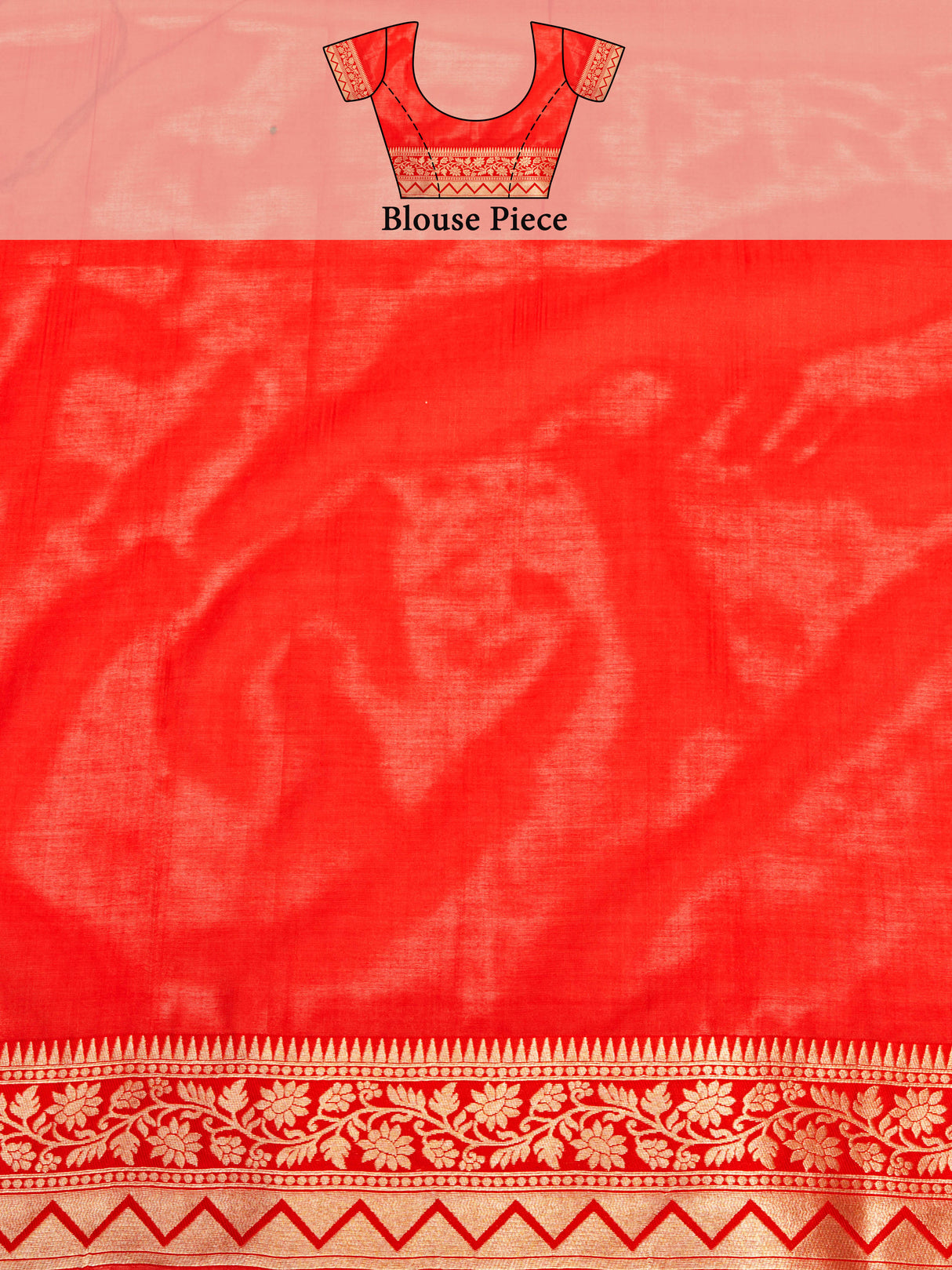 Mimosa Women's Woven Design Kanjivaram Linen Saree With Blouse Piece : SA00001256CKFREE