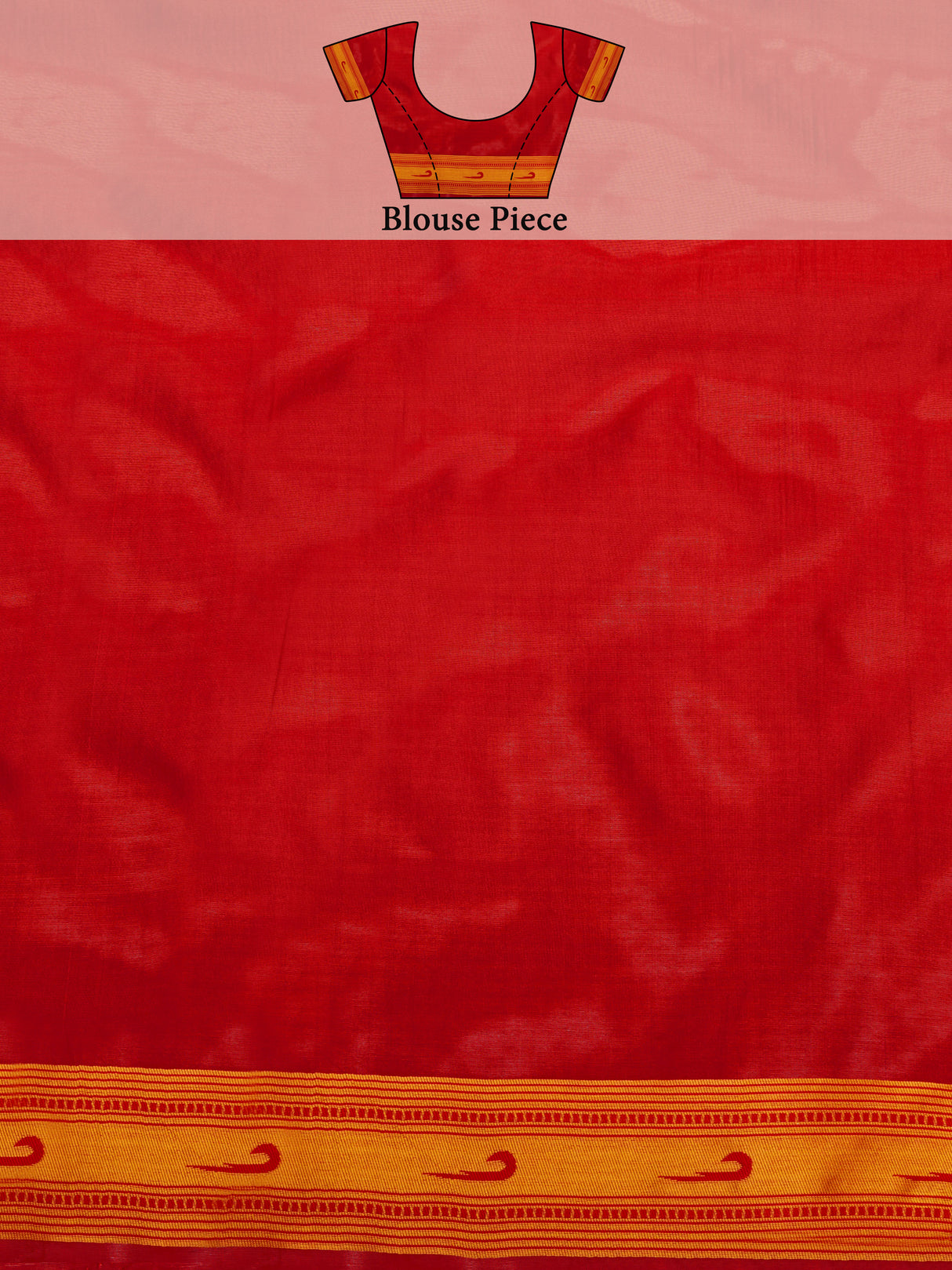 Mimosa Women's Woven Design Kanjivaram Linen Saree With Blouse Piece : SA00001256PCFREE