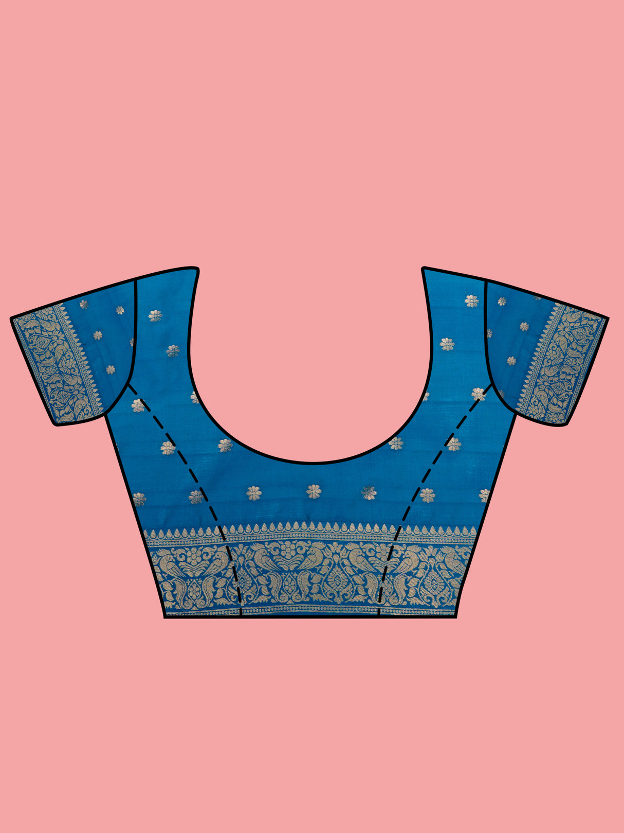 Mimosa Women's Woven Design Kanjivaram Art Silk Saree With Blouse Piece : SA00001260SFFREE