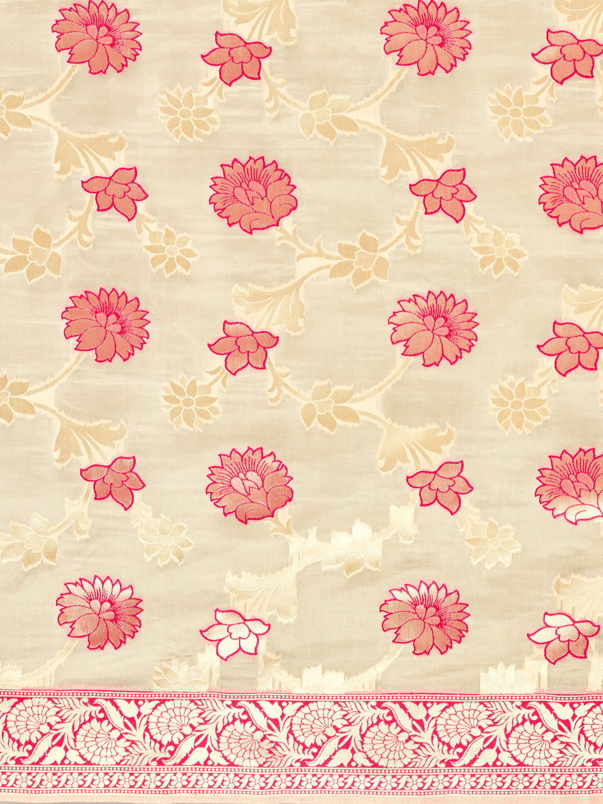 Mimosa Women's Woven Design Banarasi Linen Saree With Blouse Piece : SA00001273HWFREE