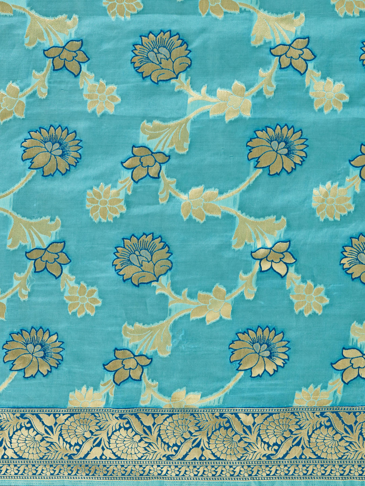 Mimosa Women's Woven Design Banarasi Linen Saree With Blouse Piece : SA00001273SFFREE