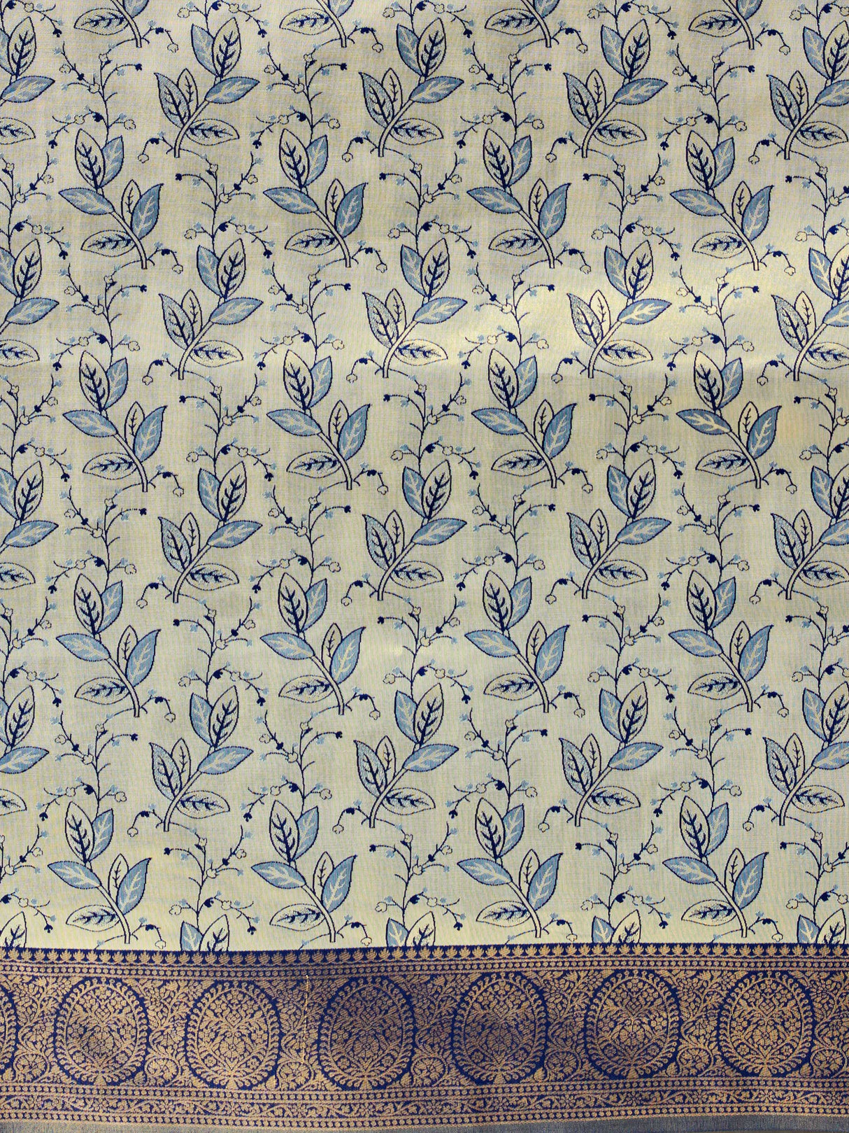 Mimosa Women's Woven Design Banarasi Art Silk Saree With Blouse Piece : SA00001274GYFREE