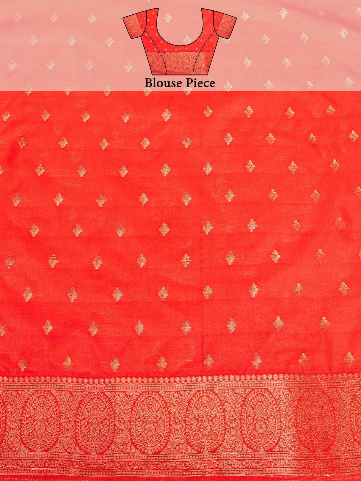 Mimosa Women's Woven Design Banarasi Art Silk Saree With Blouse Piece : SA00001274PCFREE