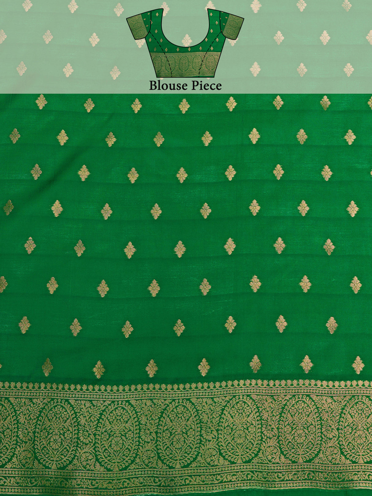 Mimosa Women's Woven Design Banarasi Art Silk Saree With Blouse Piece : SA00001274PSFREE