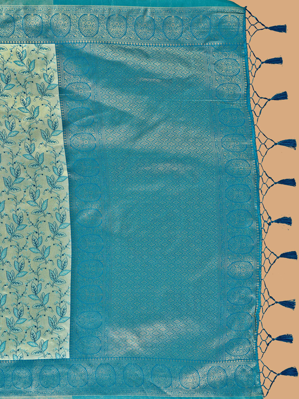 Mimosa Women's Woven Design Banarasi Art Silk Saree With Blouse Piece : SA00001274SFFREE