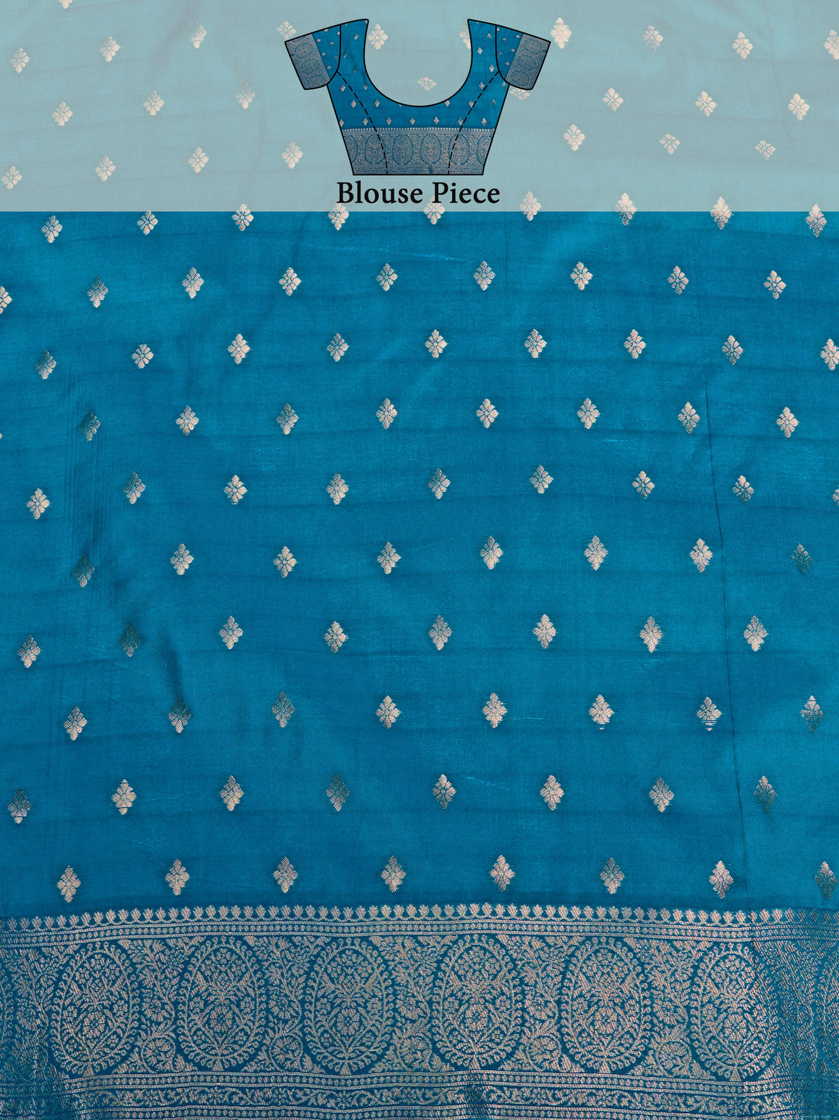 Mimosa Women's Woven Design Banarasi Art Silk Saree With Blouse Piece : SA00001274SFFREE