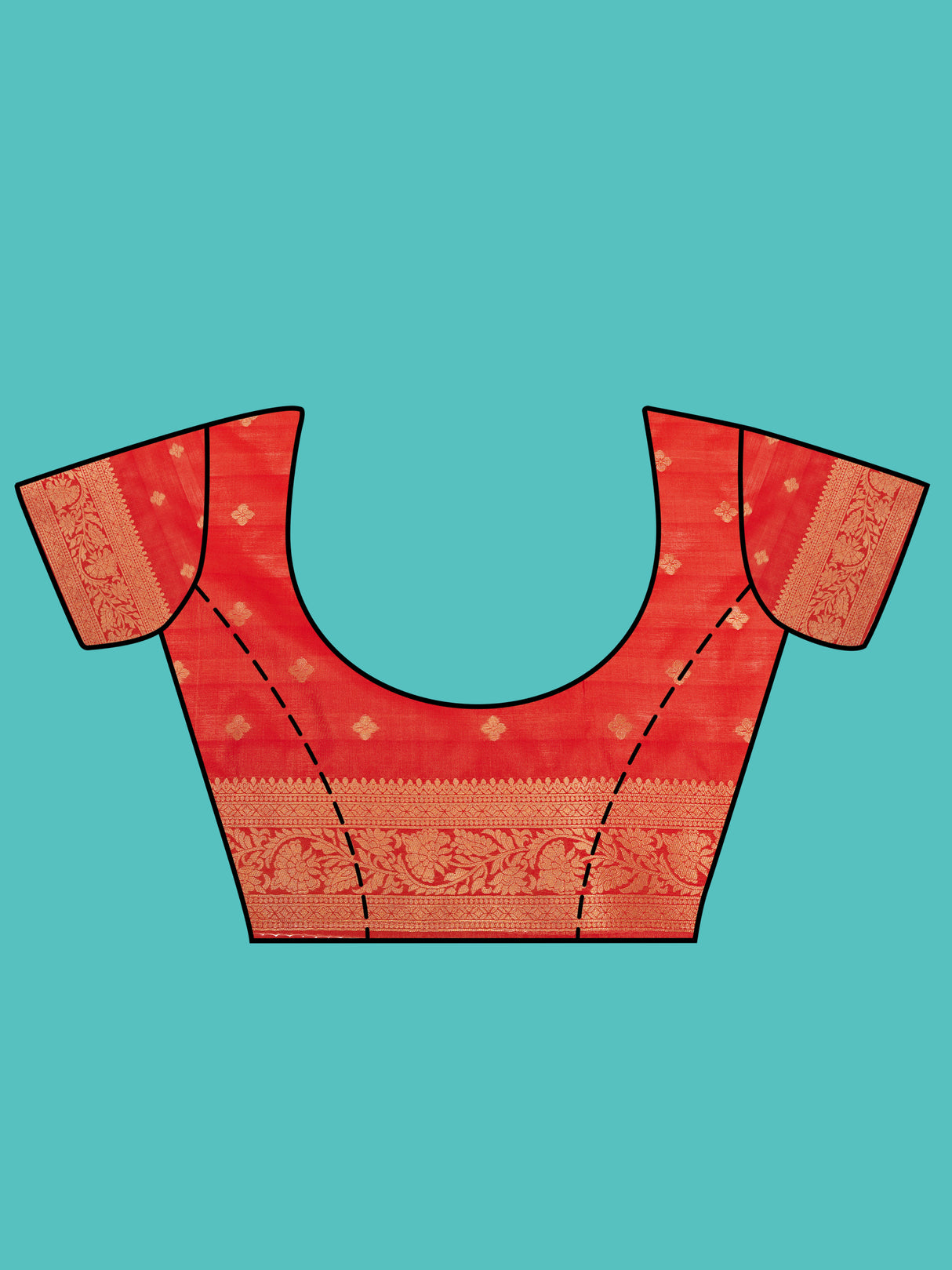 Mimosa Women's Woven Design Banarasi Art Silk Saree With Blouse Piece : SA00001275PCFREE