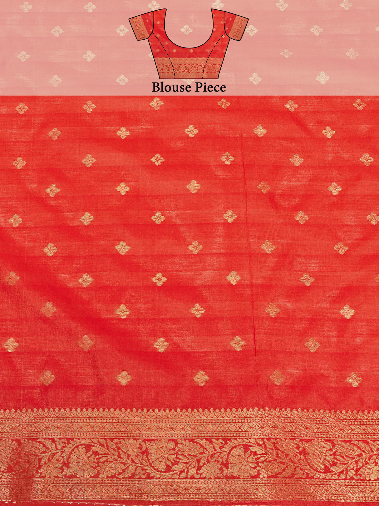 Mimosa Women's Woven Design Banarasi Art Silk Saree With Blouse Piece : SA00001275PCFREE