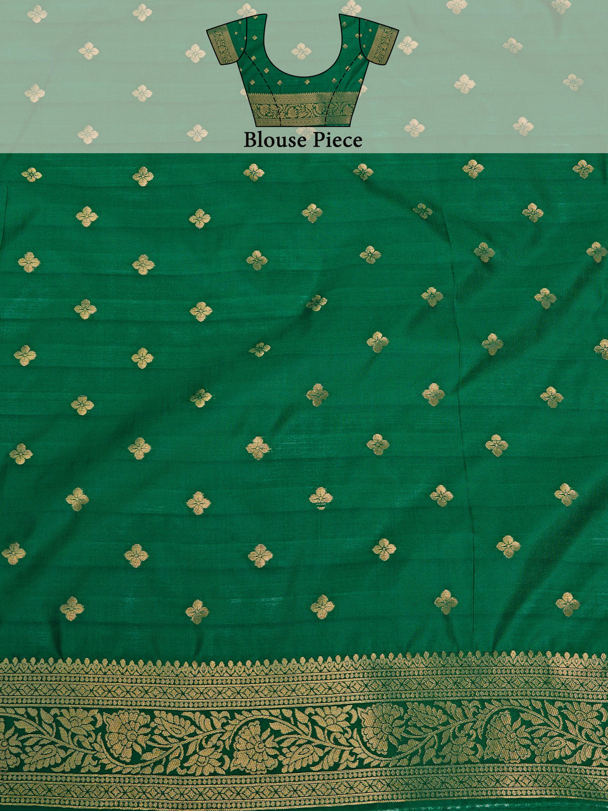 Mimosa Women's Woven Design Banarasi Art Silk Saree With Blouse Piece : SA00001275PSFREE