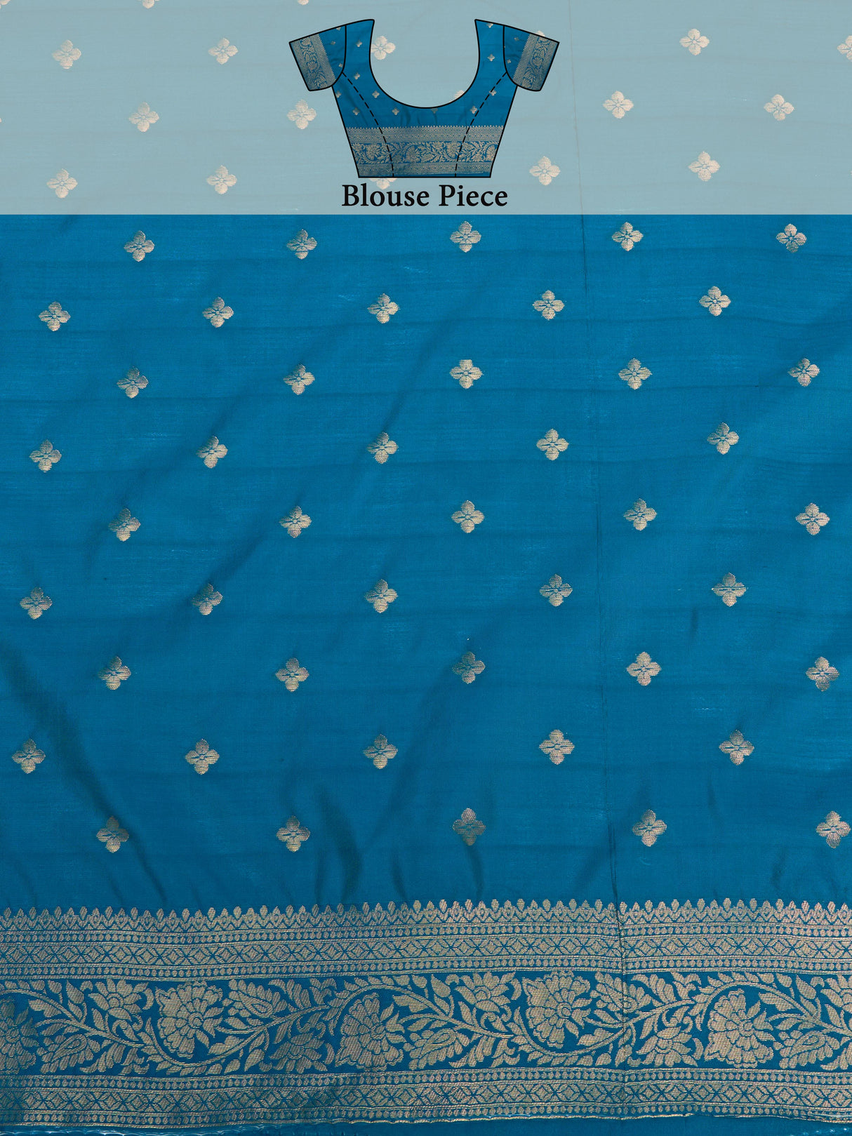 Mimosa Women's Woven Design Banarasi Art Silk Saree With Blouse Piece : SA00001275SFFREE