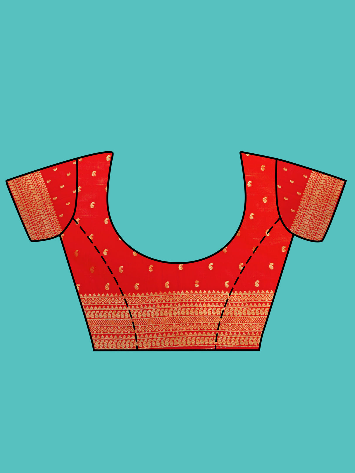 Mimosa Women's Woven Design Kanjivaram Art Silk Saree With Blouse Piece : SA00001276HWFREE