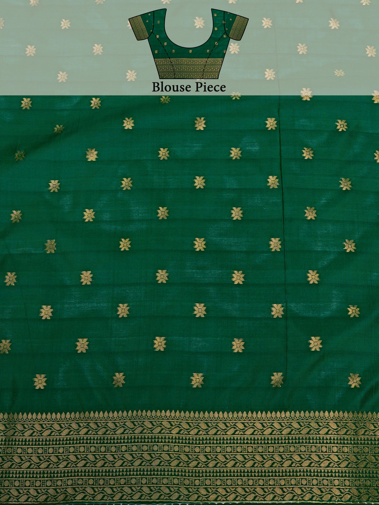 Mimosa Women's Woven Design Kanjivaram Art Silk Saree With Blouse Piece : SA00001277PSFREE