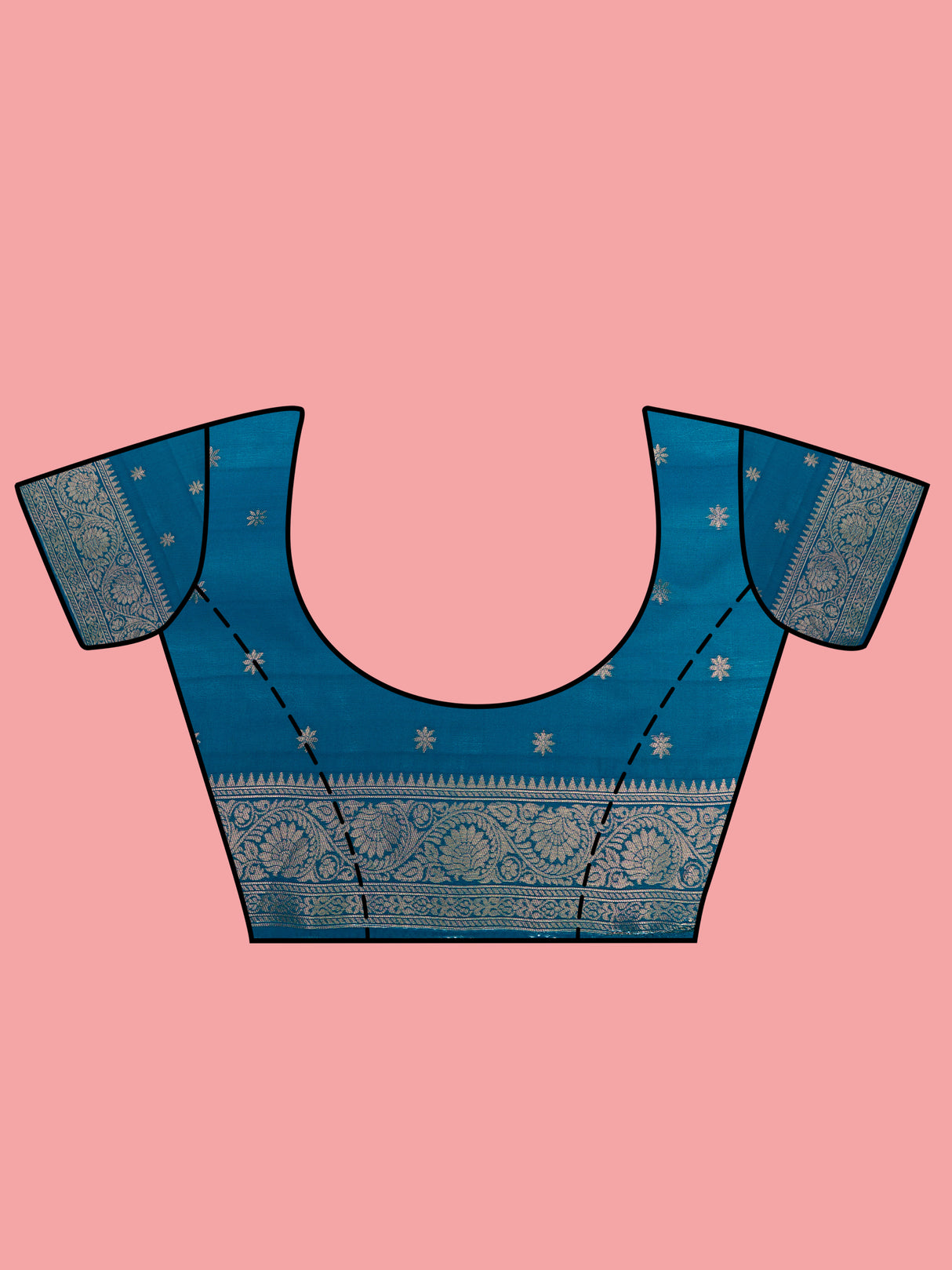 Mimosa Women's Woven Design Kanjivaram Art Silk Saree With Blouse Piece : SA00001280SFFREE