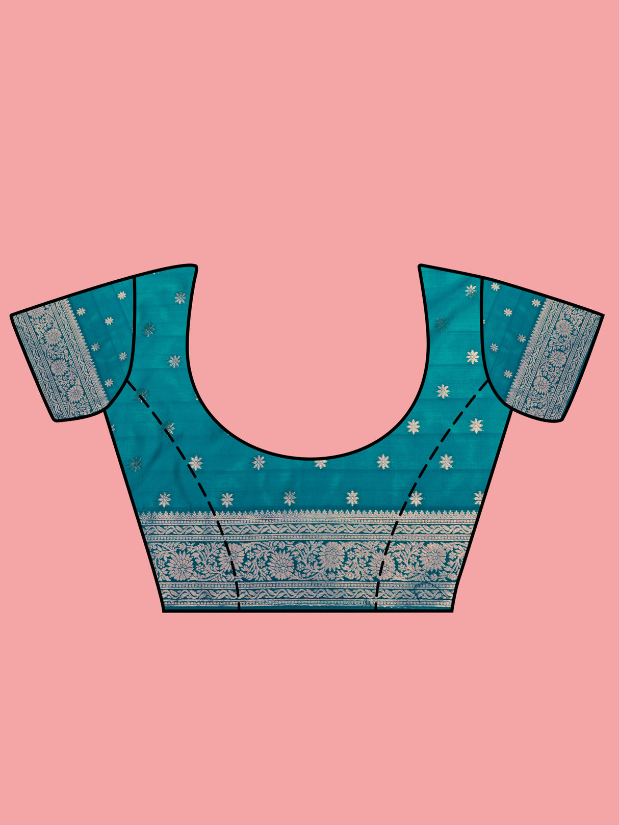 Mimosa Women's Woven Design Banarasi Lenin Saree With Blouse Piece : SA00001281PCFREE