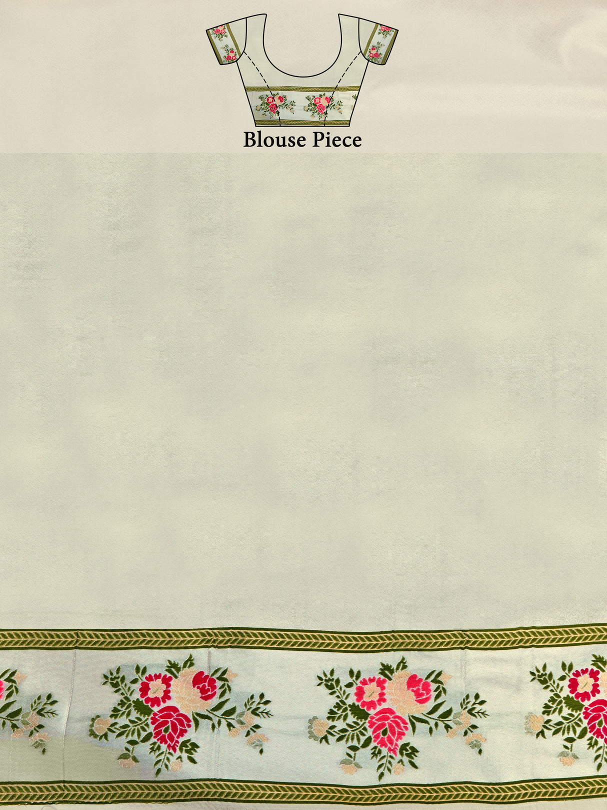 Mimosa Women's Woven Design Banarasi Art Silk Saree With Blouse Piece : SA00001282HWFREE