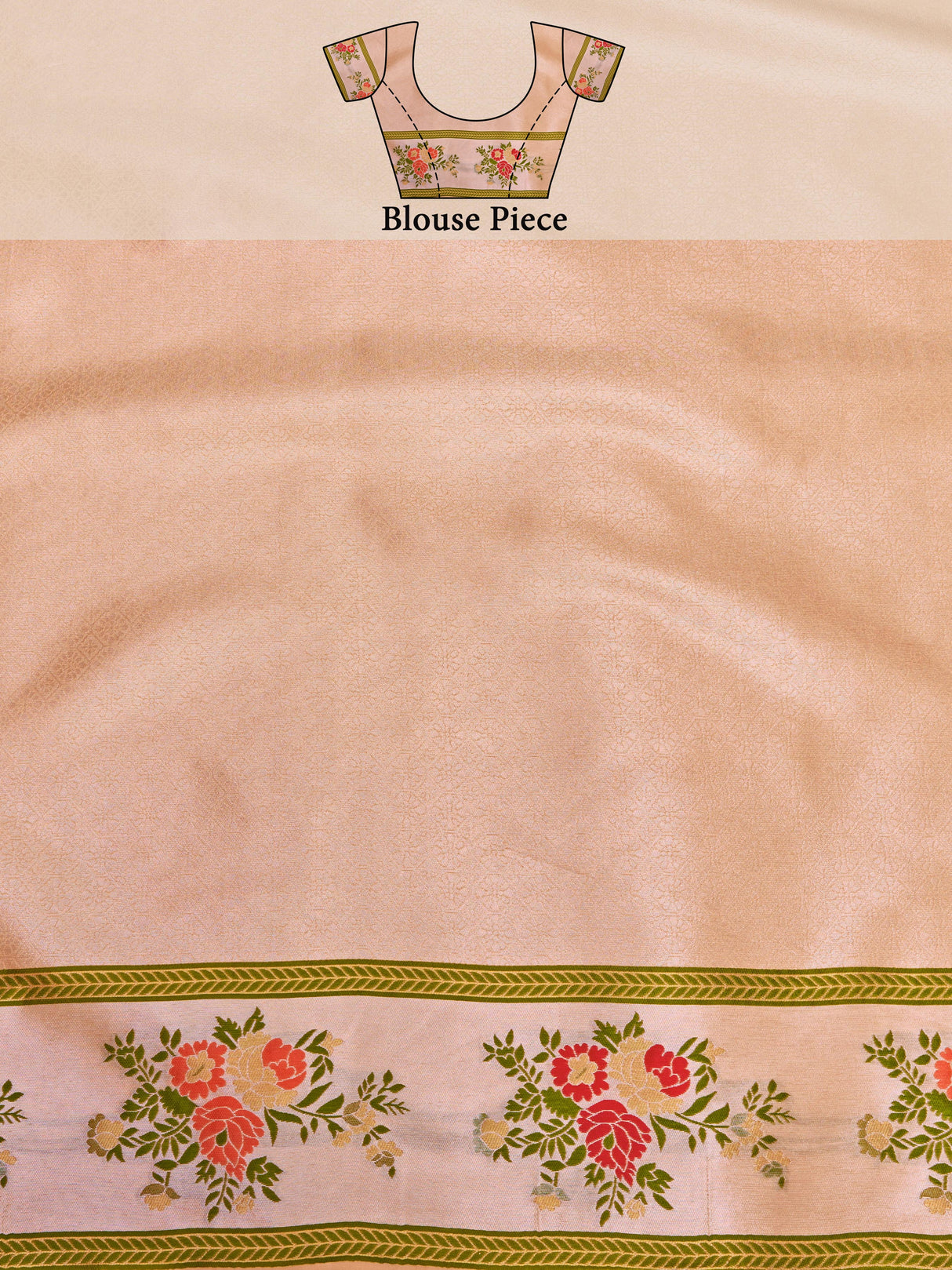 Mimosa Women's Woven Design Banarasi Art Silk Saree With Blouse Piece : SA00001282PCFREE