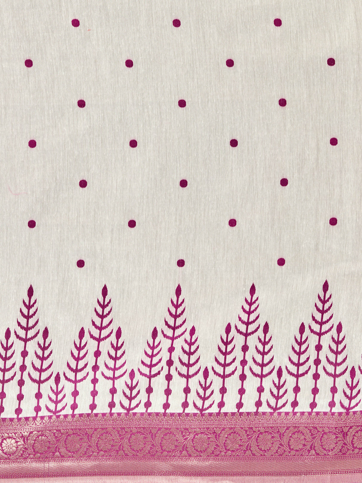 Mimosa Women's Woven Design Banarasi Linen Saree With Blouse Piece : SA00001284WNFREE