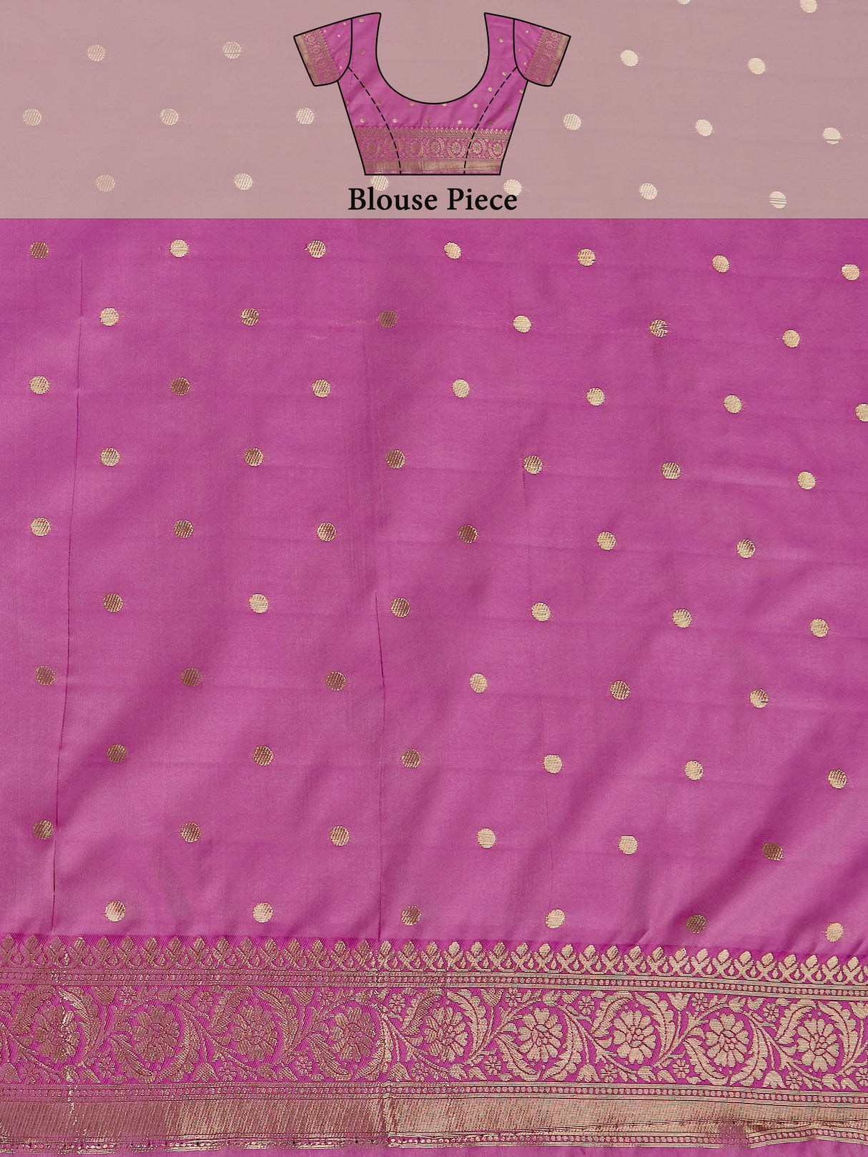 Mimosa Women's Woven Design Banarasi Linen Saree With Blouse Piece : SA00001284WNFREE