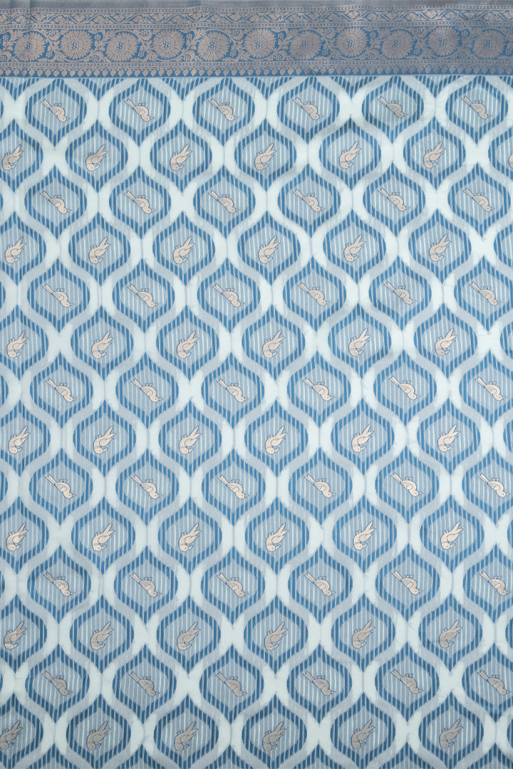 Mimosa Women's Woven Design Banarasi Style Art Silk Saree With Blouse Piece : SA00001588SFFREE