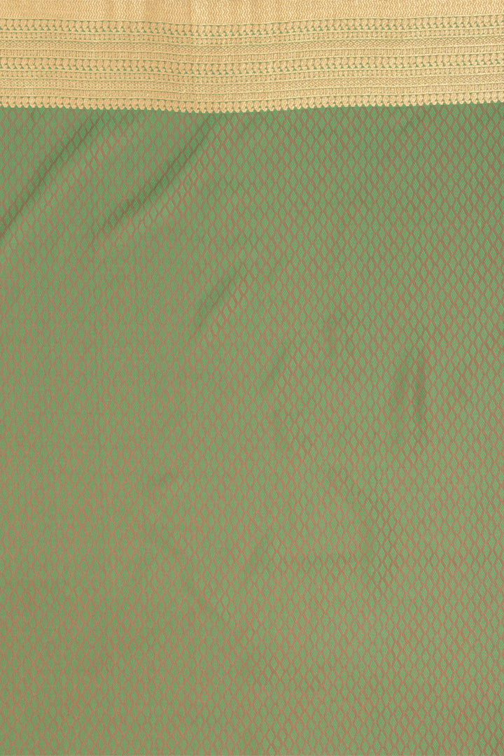 Mimosa Women's Woven Design Kanjivaram Style Art Silk Saree With Blouse Piece : SA00001610RNFREE