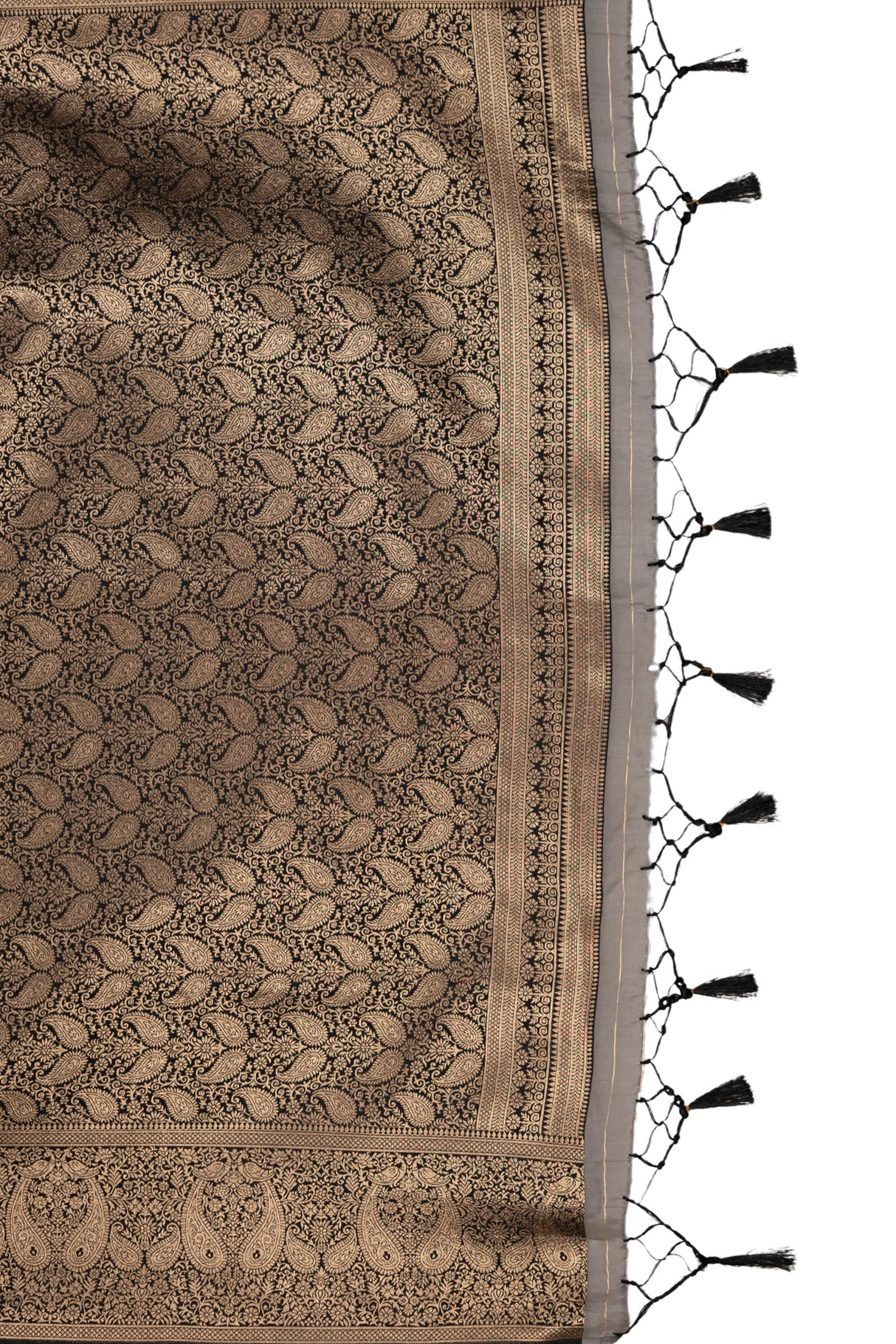 Mimosa Women's Woven Design Kanjivaram Style Art Silk Saree With Blouse Piece : SA00001612GYFREE