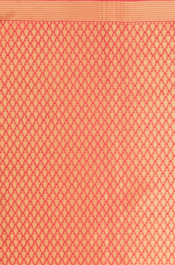 Mimosa Women's Woven Design Kanjivaram Style Art Silk Saree With Blouse Piece : SA00001658BLUFREE