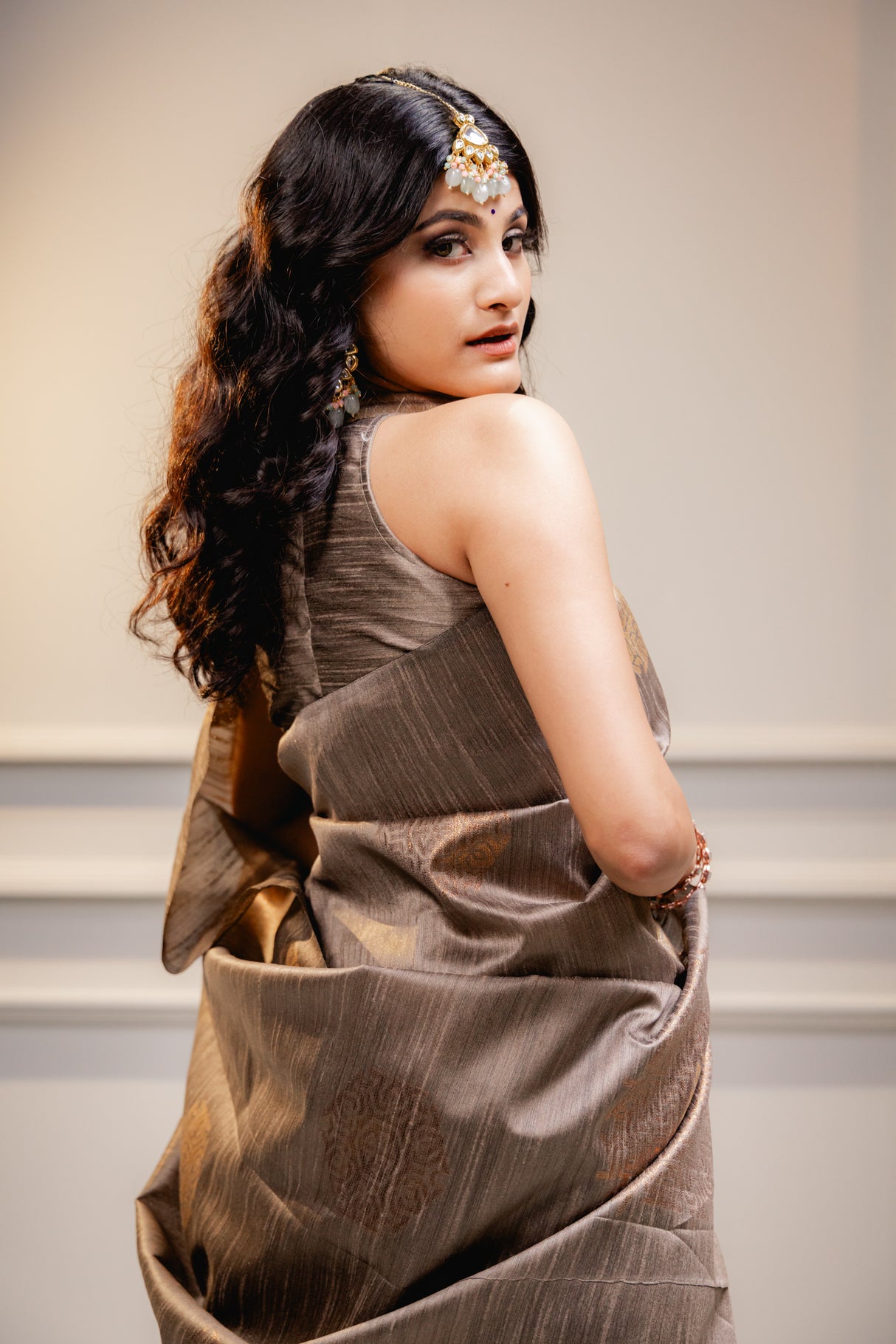 Mimosa Women's Woven Design Bishnupuri Style Art Silk Saree With Blouse Piece : SA00001666CKFREE