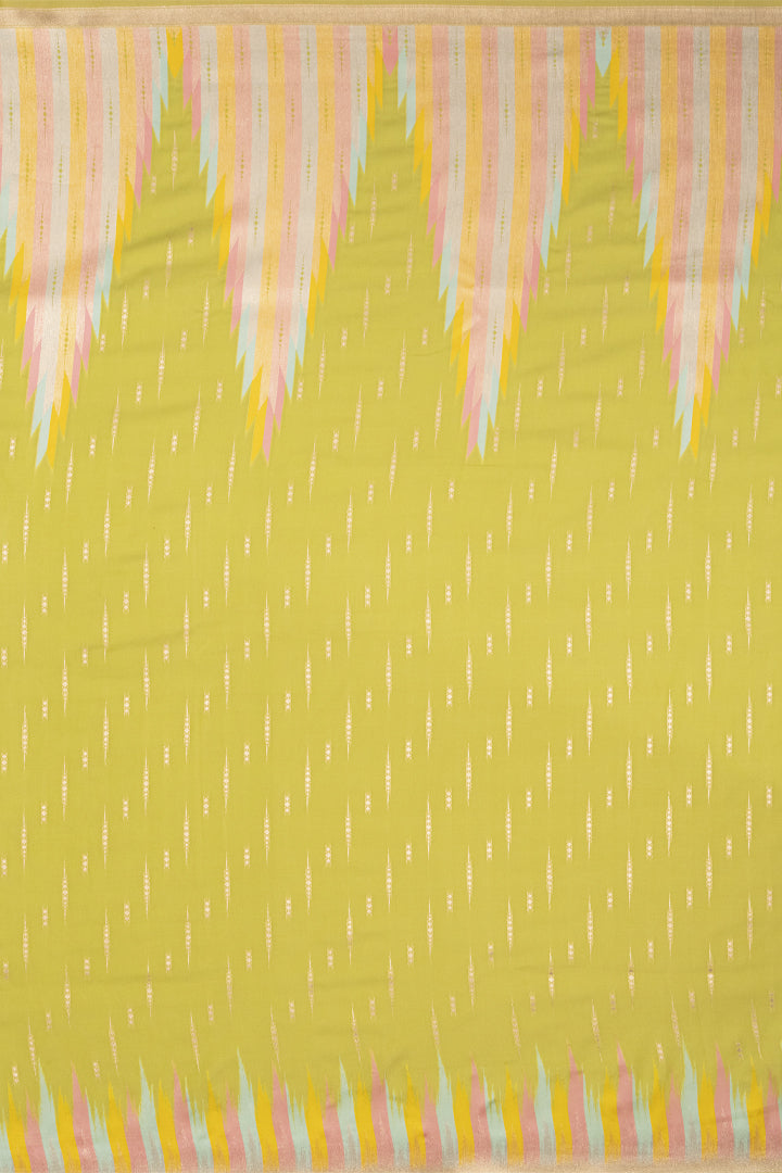 Mimosa Women's Woven Design Kanjivaram Style Art Silk Saree With Blouse Piece : SA00001667OLFREE