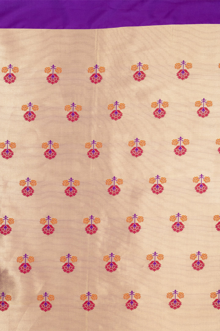 Mimosa Women's Woven Design Paithani Style Art Silk Saree With Blouse Piece : SA00001696VLFREE