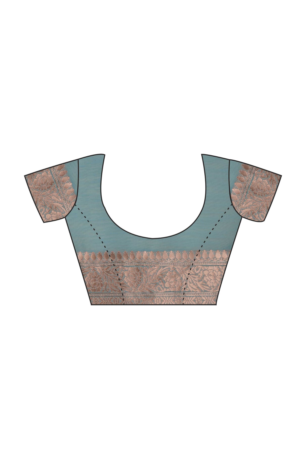 Mimosa Women's Woven Design Banarasi Style Art Silk Saree With Blouse Piece : SA00001764SFFREE