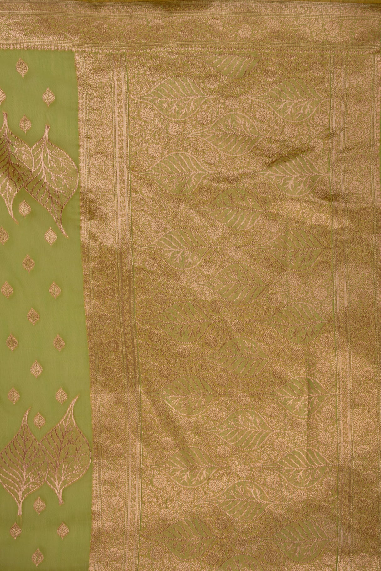 Mimosa Women's Woven Design Banarasi Style Art Silk Saree With Blouse Piece : SA00001766OLFREE
