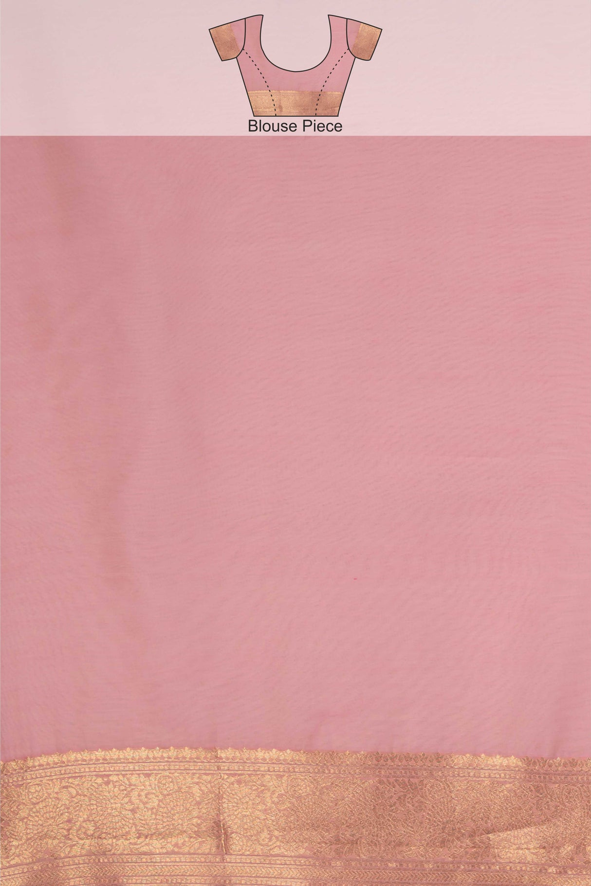 Mimosa Women's Woven Design Banarasi Style Art Silk Saree With Blouse Piece : SA00001769PNKFREE