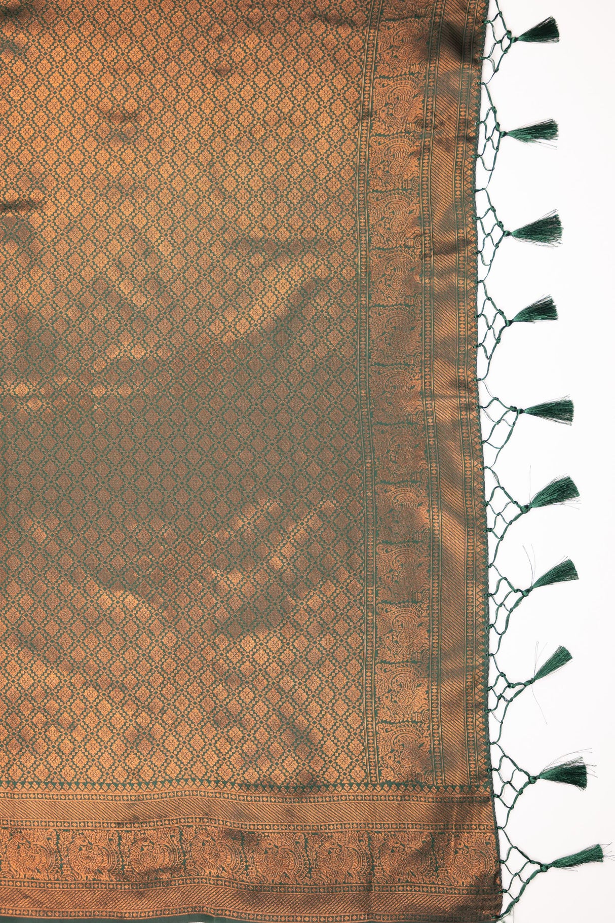 Mimosa Women's Woven Design Kanjivaram Style Art Silk Saree With Blouse Piece : SA00001778PSFREE