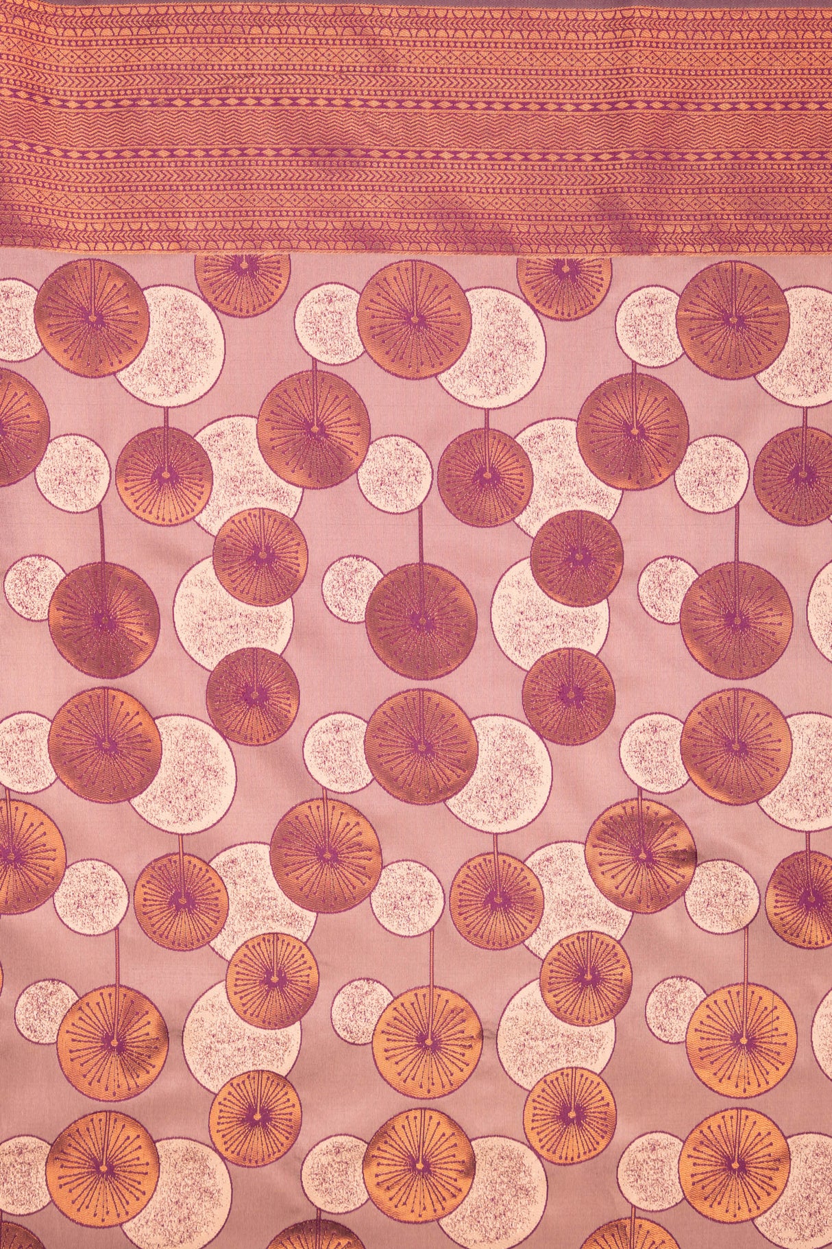 Mimosa Women's Woven Design Kanjivaram Style Art Silk Saree With Blouse Piece : SA00001789MJFREE