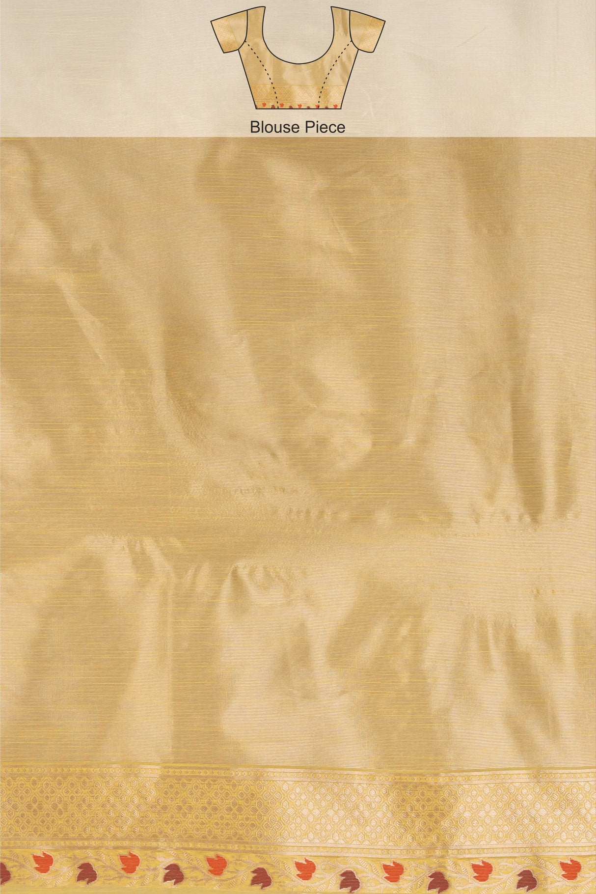 Mimosa Women's Woven Design Banarasi Style Art Silk Saree With Blouse Piece : SA00001794YLWFREE