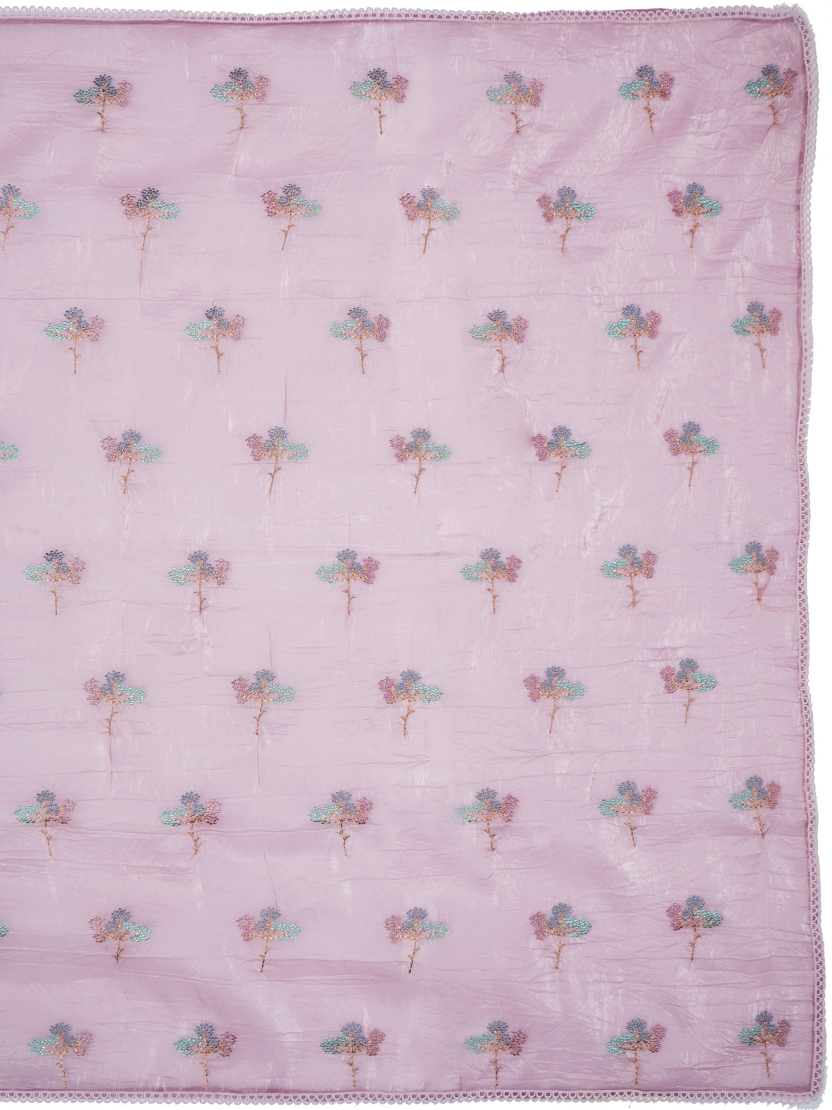 Mimosa Women's Woven Design Banarasi Style Tissue Crush Saree With Blouse Piece : SA00001884PNKFREE