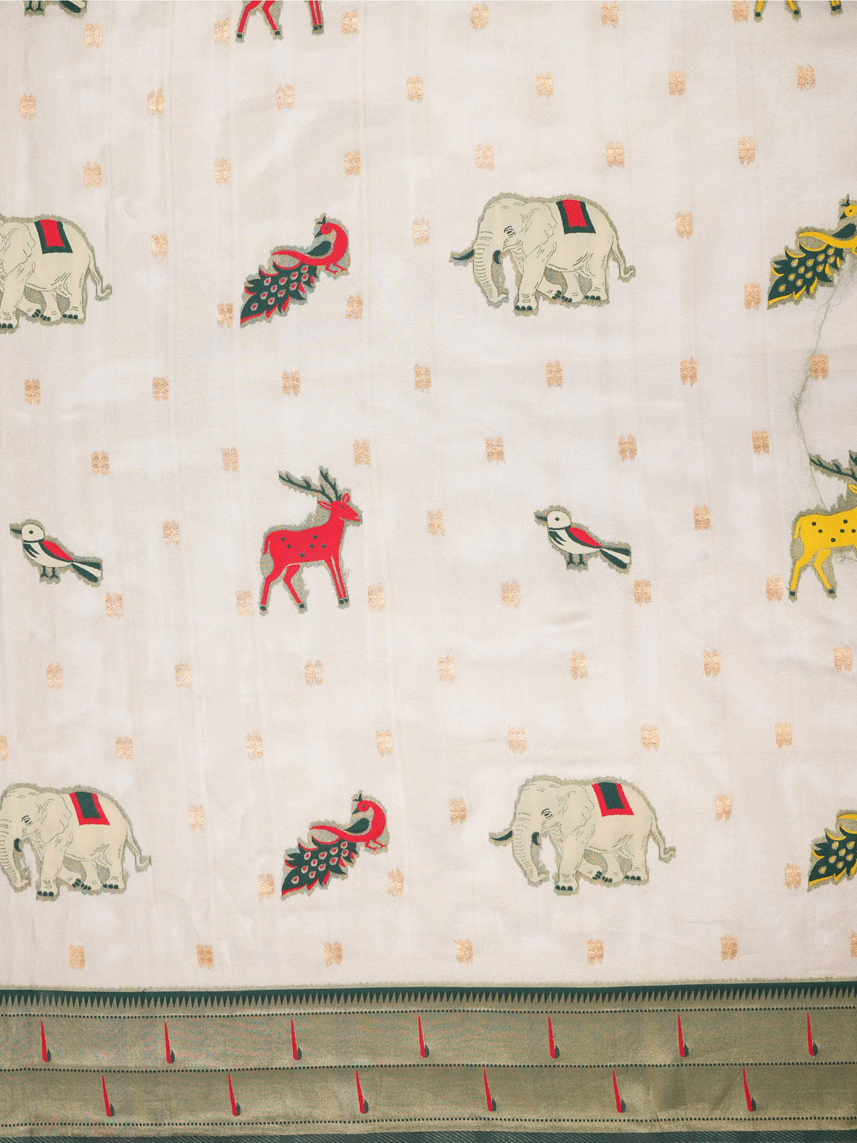 Mimosa Women's Woven Design Banarasi Style Art Silk Saree With Blouse Piece : SA00001954BGFREE