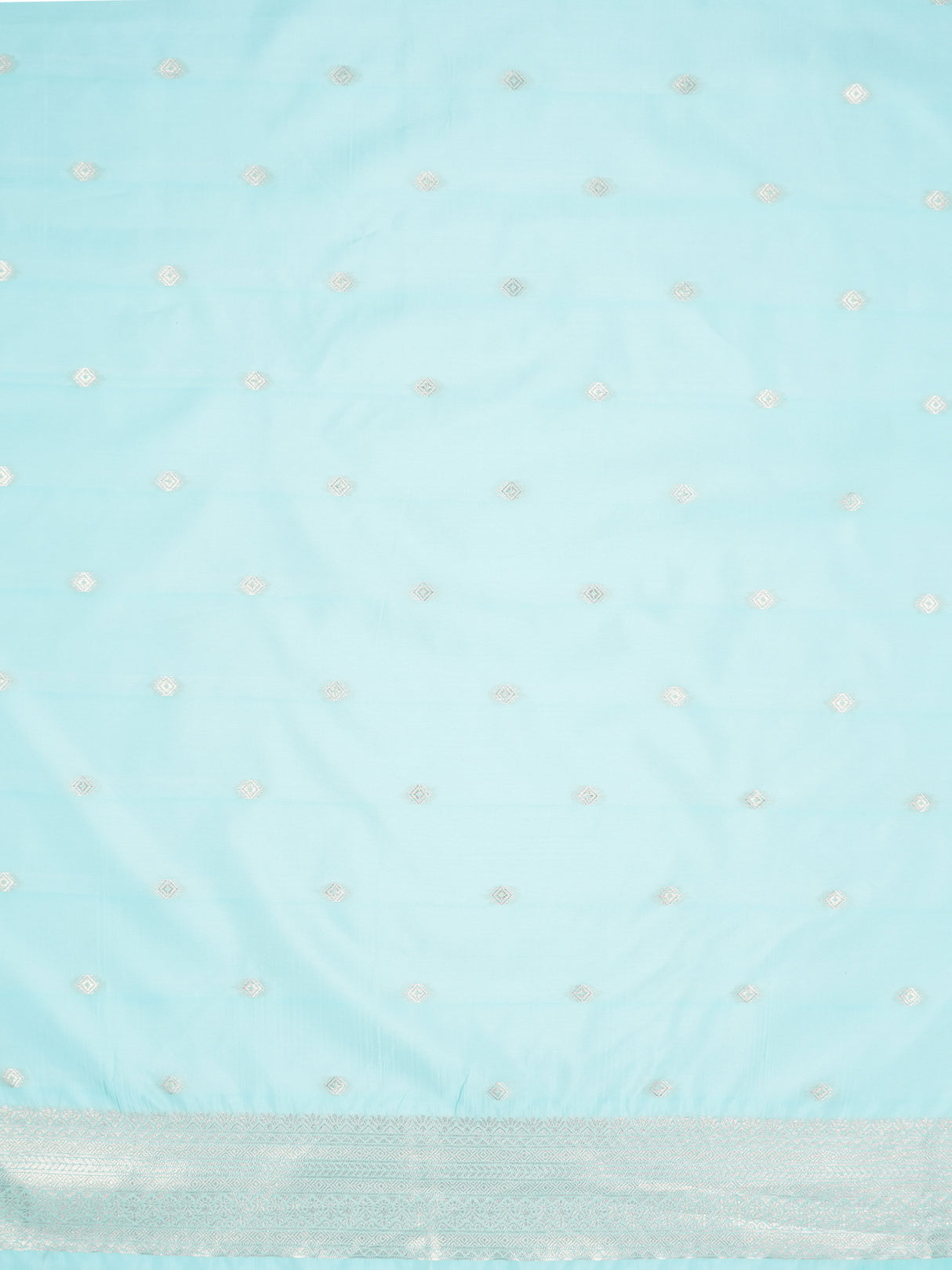 Mimosa Women's Woven Design Banarasi Style Art Silk Saree With Blouse Piece : SA00001987BLUFREE