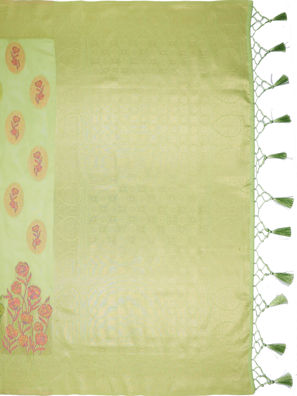 Mimosa Women's Woven Design Banarasi Style Art Silk Saree With Blouse Piece : SA00001990PSFREE