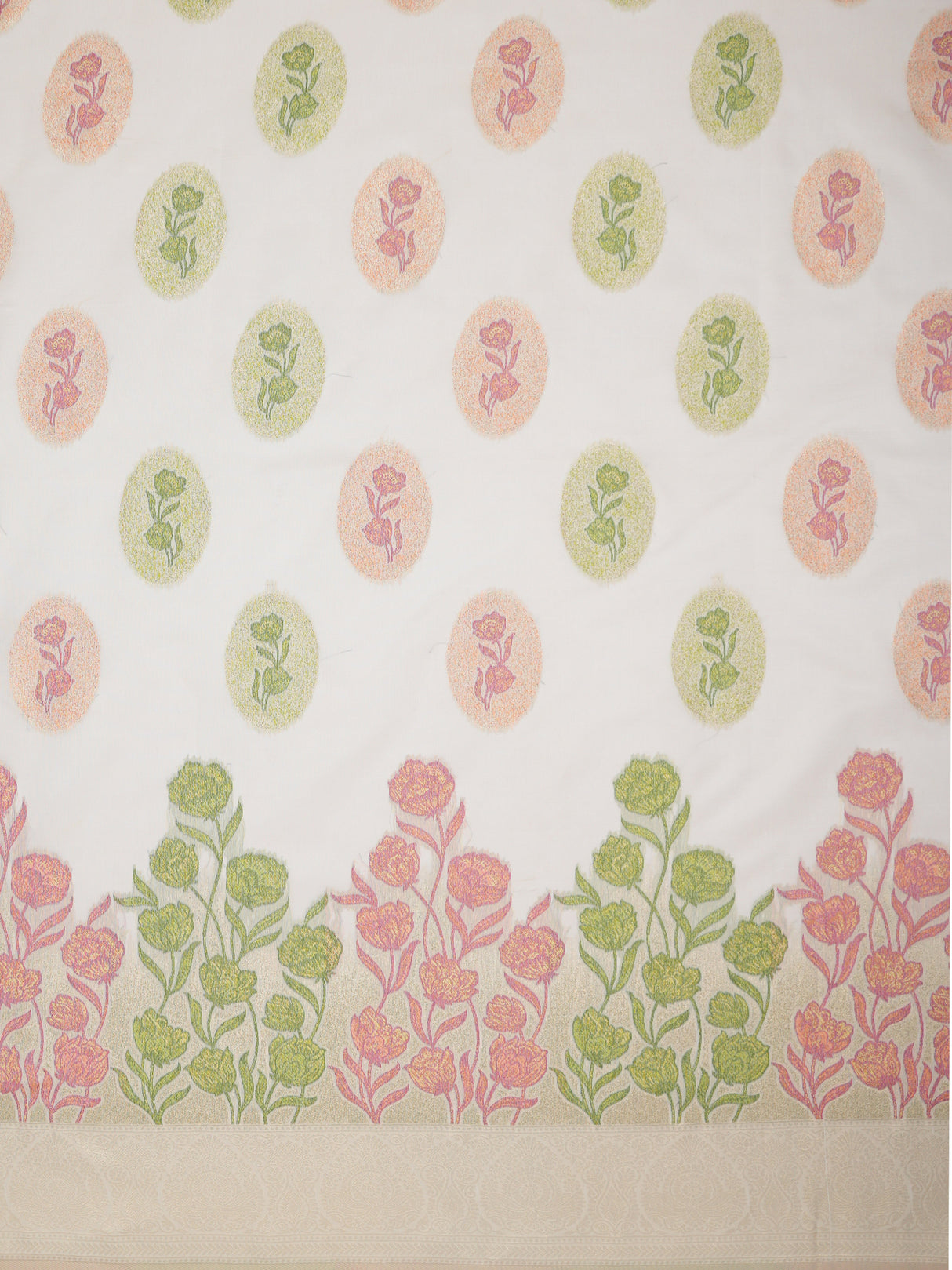 Mimosa Women's Woven Design Banarasi Style Art Silk Saree With Blouse Piece : SA00001990WHFREE