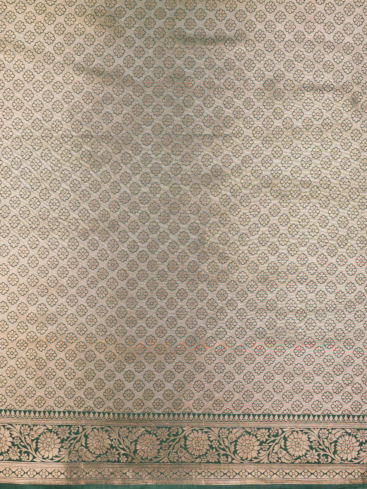 Mimosa Women's Woven Design Banarasi Style Art Silk Saree With Blouse Piece : SA00001999GRNFREE