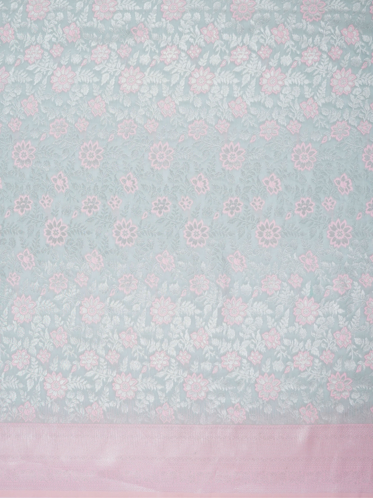 Mimosa Women's Woven Design Kanjivaram Style Art Silk Saree With Blouse Piece : SA00002003GYFREE